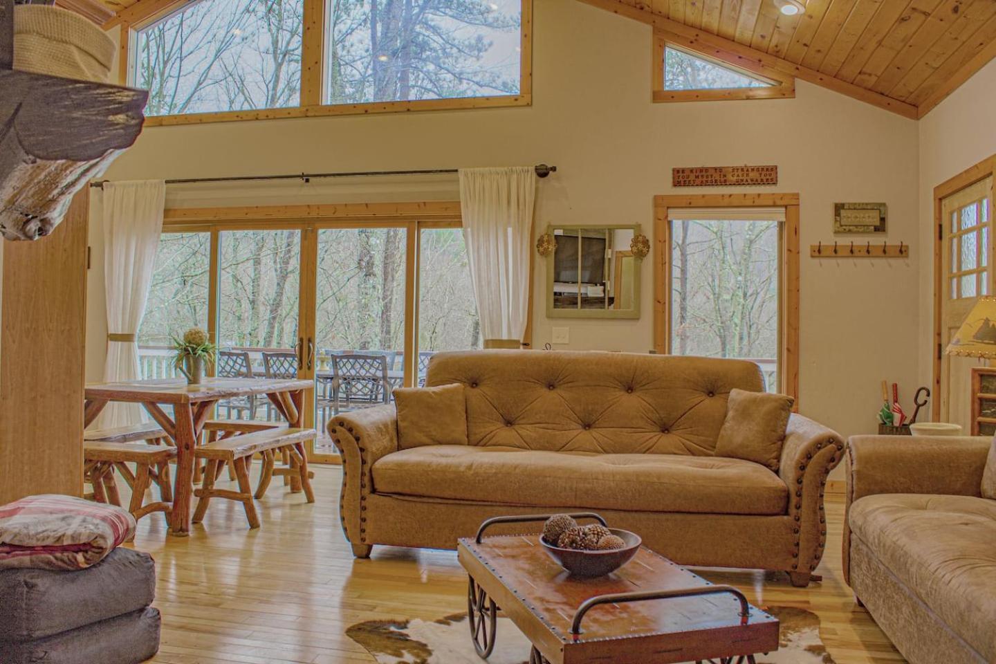 Serene Mountain And Sunset Views 3Bd Cabin فرانكلين المظهر الخارجي الصورة