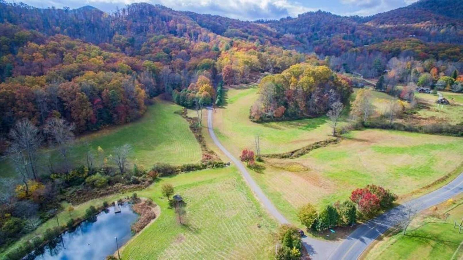 Serene Mountain And Sunset Views 3Bd Cabin فرانكلين المظهر الخارجي الصورة