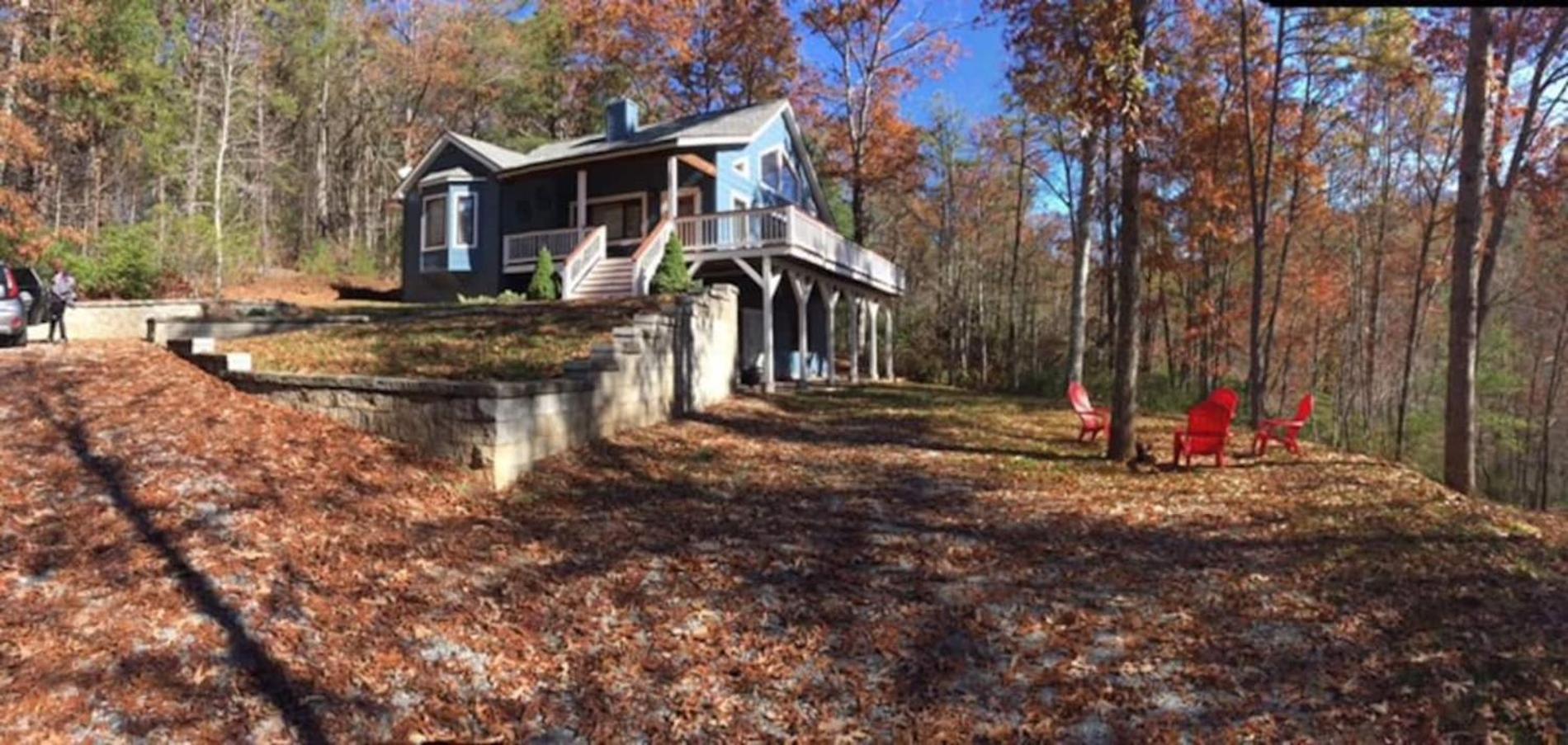 Serene Mountain And Sunset Views 3Bd Cabin فرانكلين المظهر الخارجي الصورة