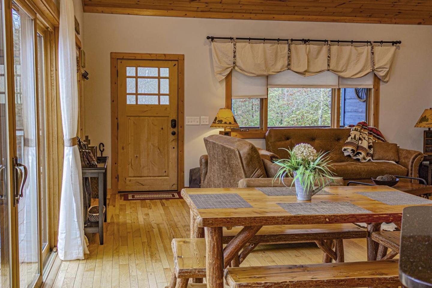 Serene Mountain And Sunset Views 3Bd Cabin فرانكلين المظهر الخارجي الصورة