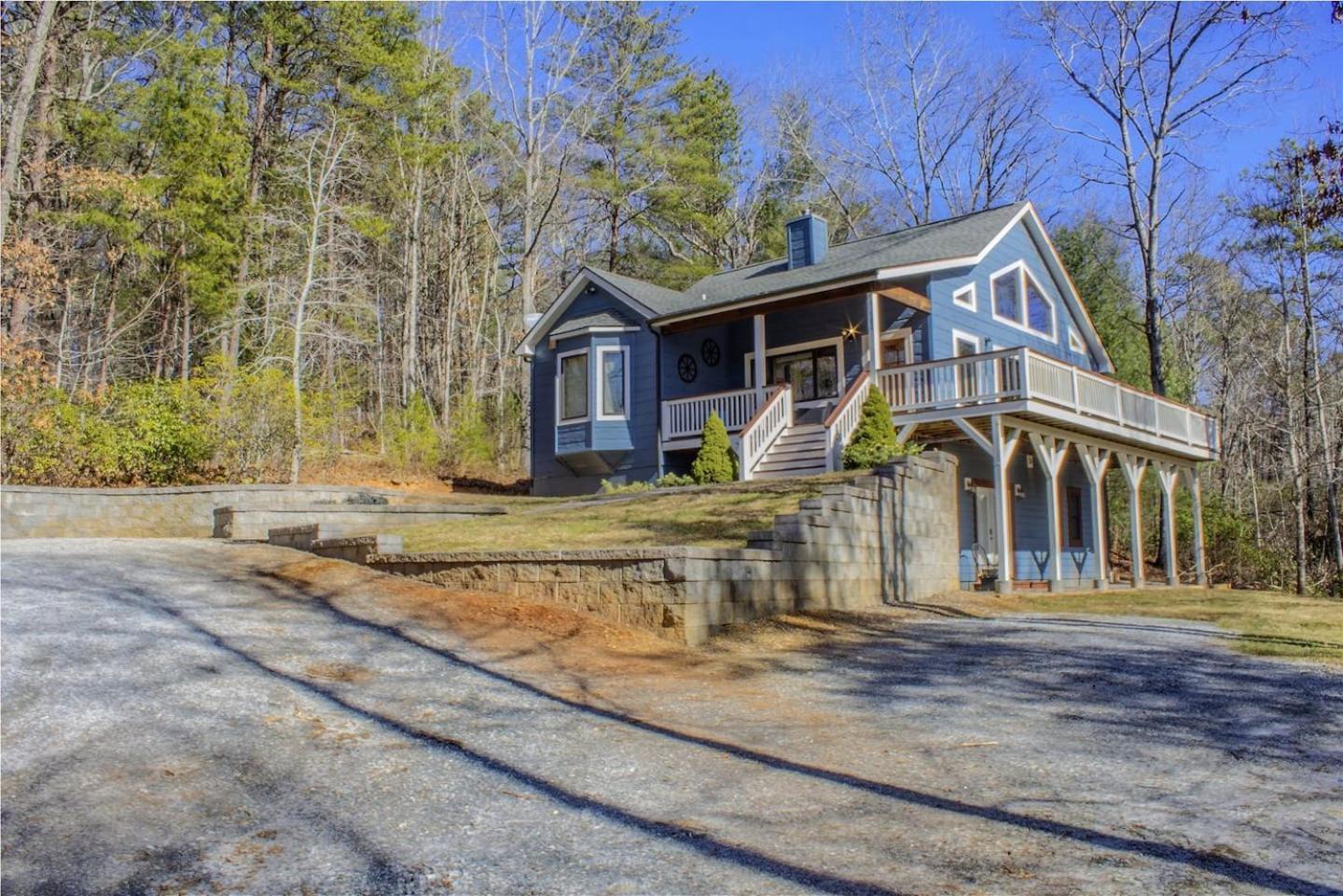Serene Mountain And Sunset Views 3Bd Cabin فرانكلين المظهر الخارجي الصورة